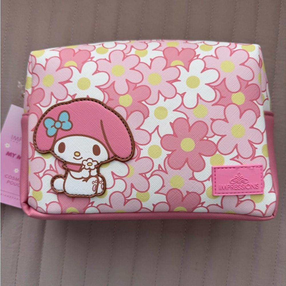 NWT Impression My Melody Cosmetic Pouch Pink 💓
